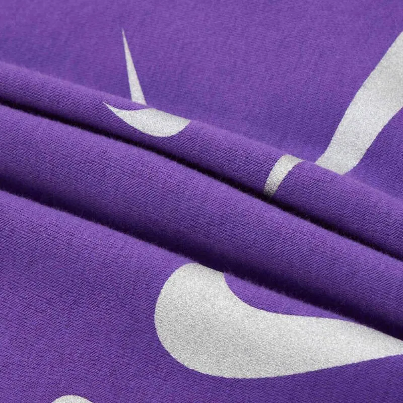 Nike Sweatshirt Women's Space Purple/Wolf Gray-4