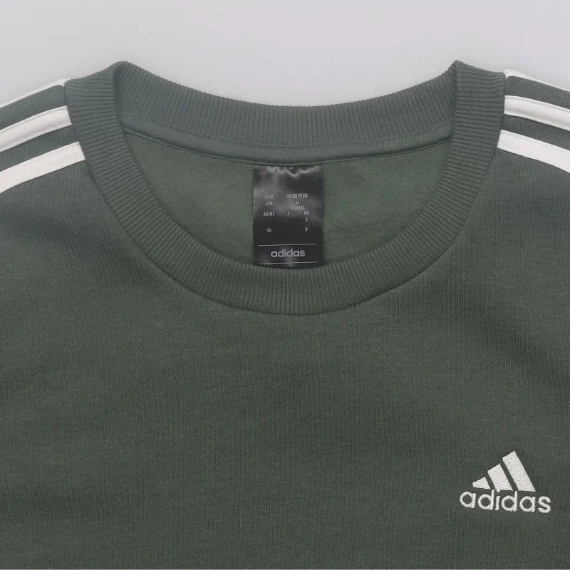 Adidas FW24 Sweatshirt Women's Oxidized Green/White-5