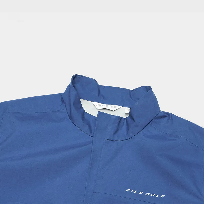 FILA Golf Series Jackets Men Porcelain Blue-4
