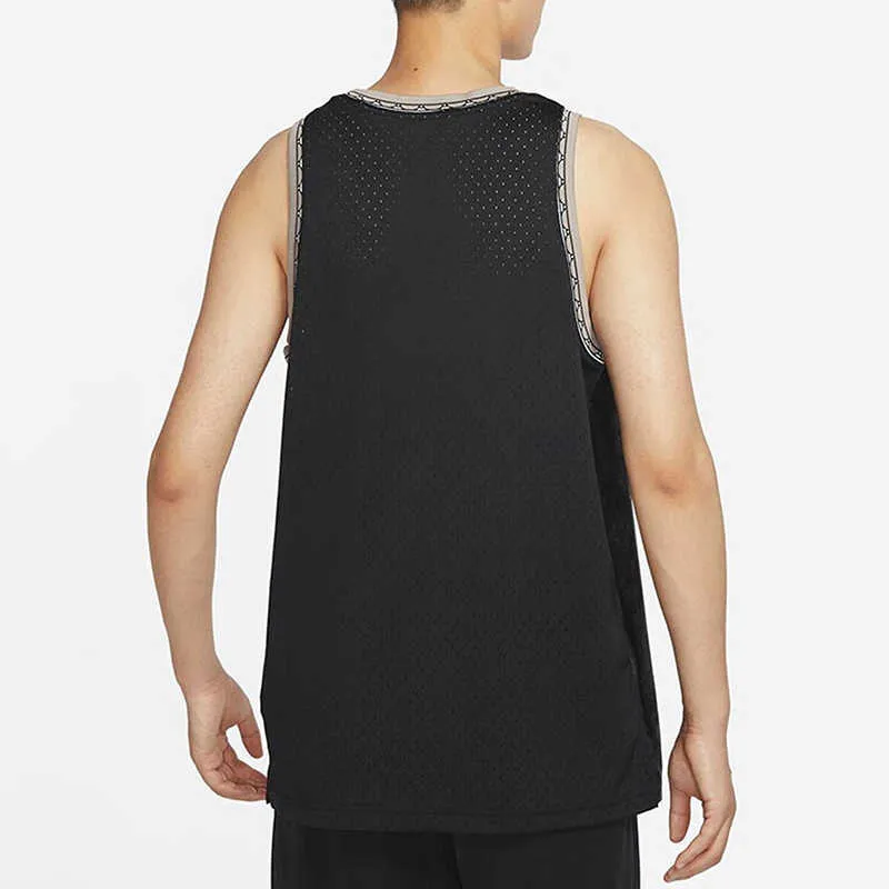 Nike Knit Running Training Basketball Tank Black-3