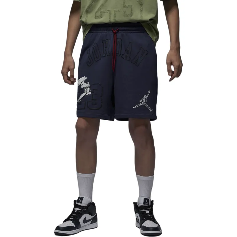 Jordan Essentials Men's Mid-Rise Woven Shorts Navy-3