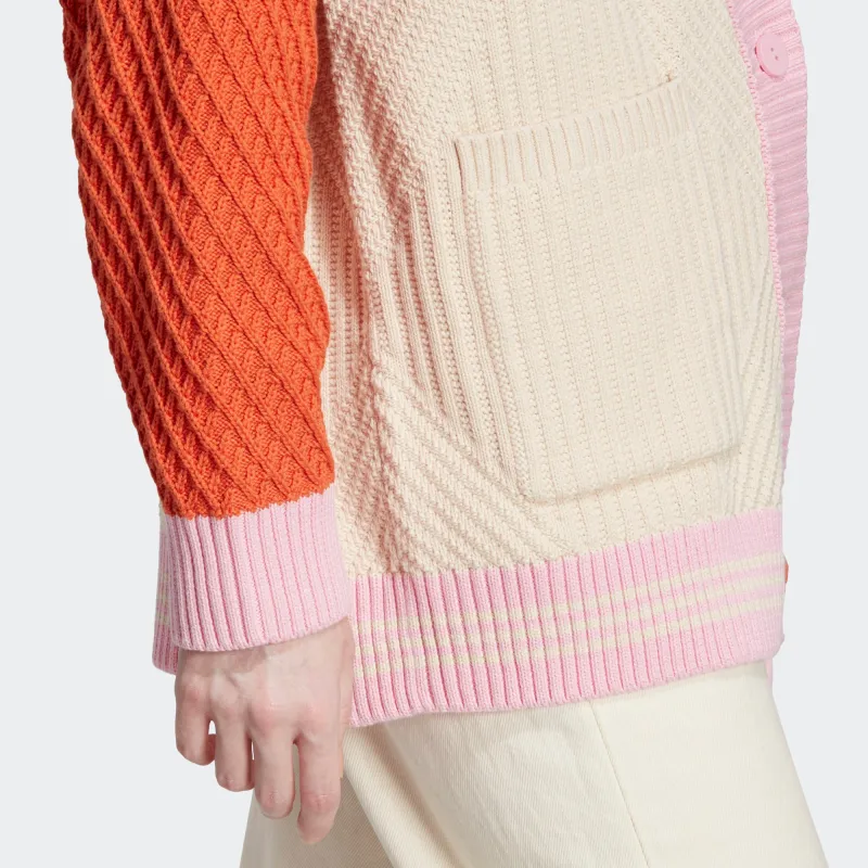 Adidas Originals SS23 Adicolor 70s Retro Series Knitwear Women's Wonder White-4