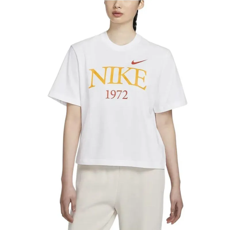 Nike Sportswear Classics T Shirt Women's White-2