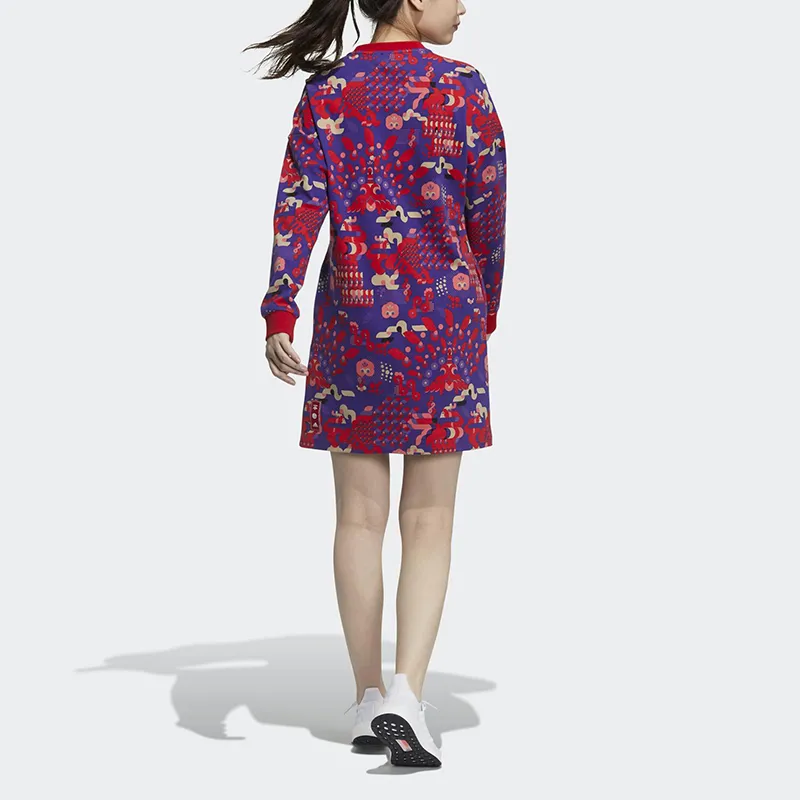 Adidas CNY Sweatshirt Women's Scarlet-2