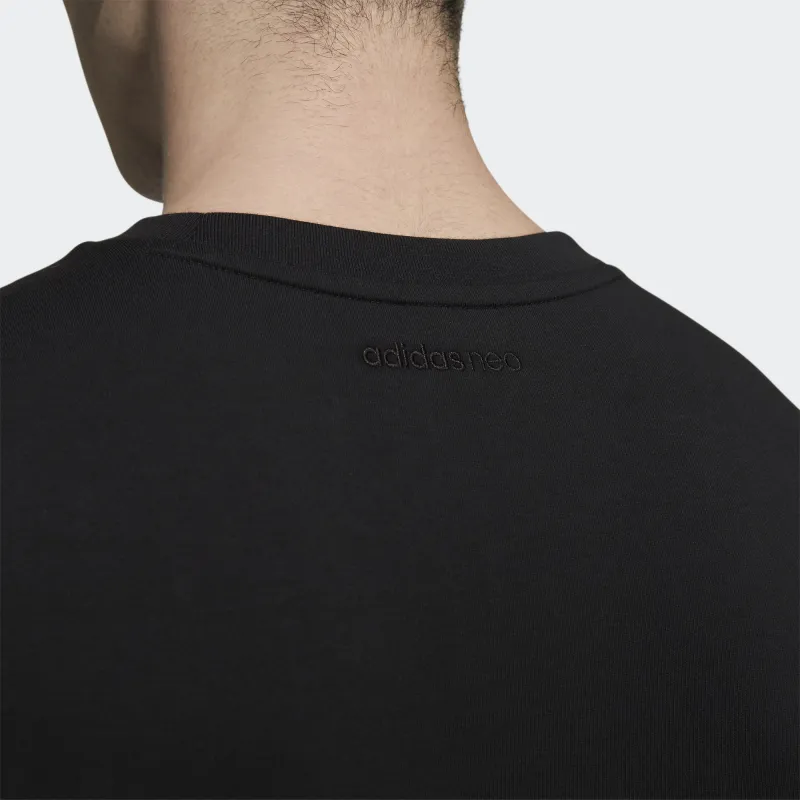 Adidas Neo T Shirts Men Black-5