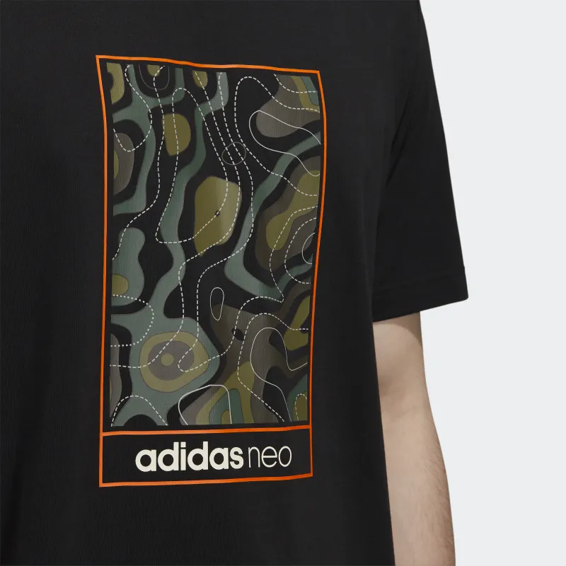Adidas Neo T Shirts Men Black-4