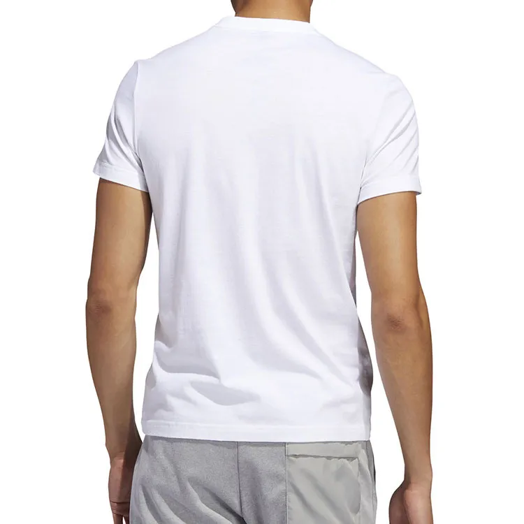 Adidas T Shirts Men White-3