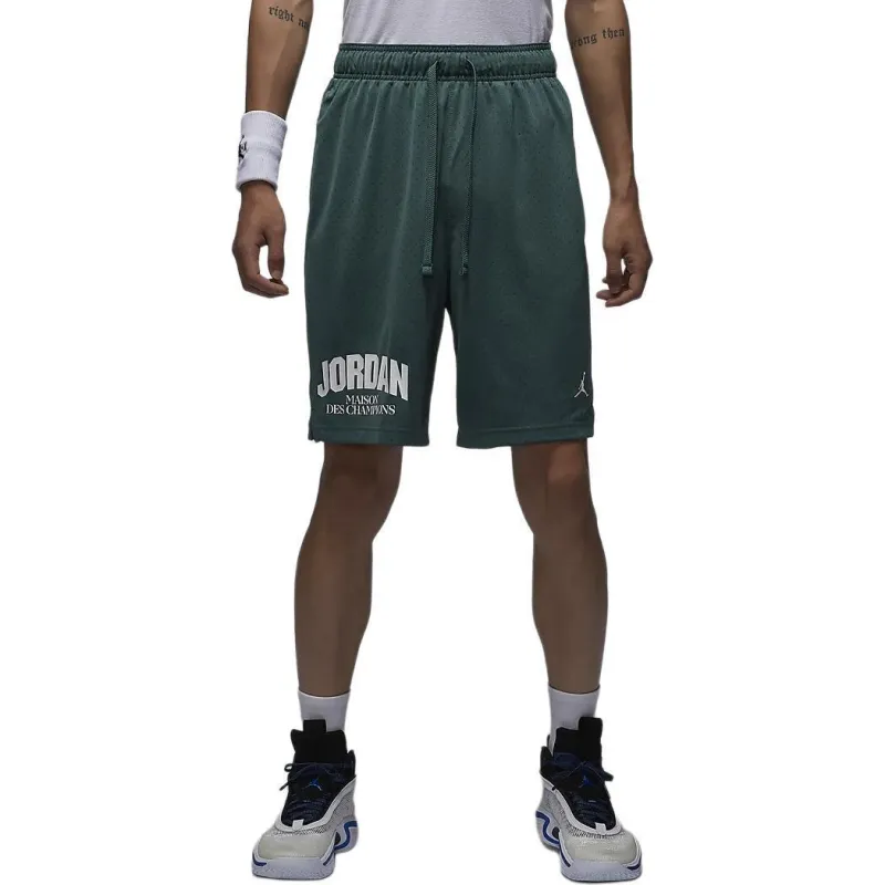 Jordan Sport Dri-FIT Sports Shorts Men's Oxidized Green/White-2