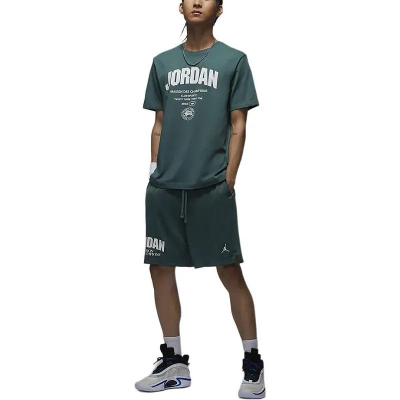 Jordan Sport Dri-FIT Sports Shorts Men's Oxidized Green/White-3