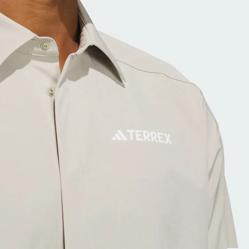 Adidas Aeroready Long Sleeve Top Shirt Men's Light Gray-4