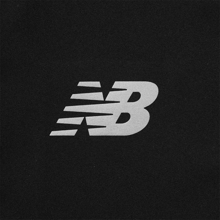 New Balance Run Grid Back Sweatshirt Men's Black-4