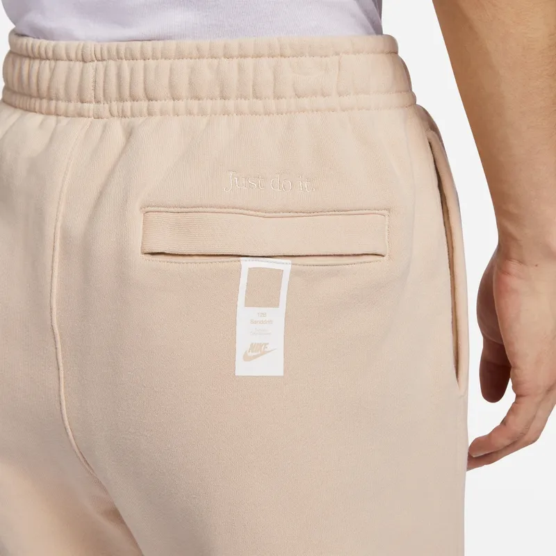 Nike Sportswear Club Knitted Sports Pants Men's Sand Pile White-4