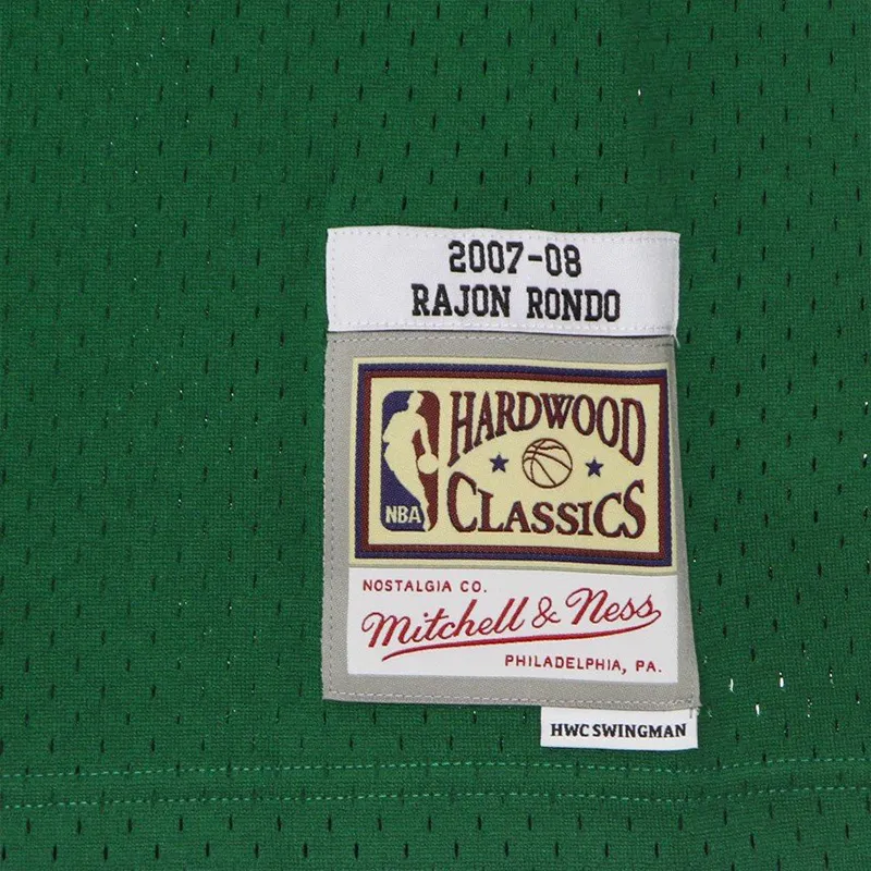 Mitchell X Ness NBA Boston Celtics 2007-08 Swingman Jersey 'Rajon Rondo 9'-2