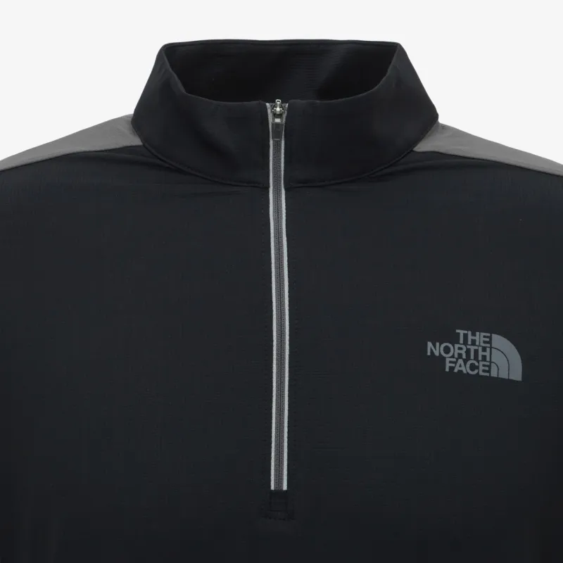 THE NORTH FACE Ice Day L/S Zip Tee Sweatshirt Men's Black-2