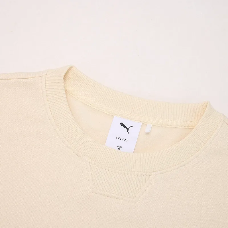 PUMA CLASSICS SELECTHAUSOF Sweatshirt Unisex Almond Candy Color-3