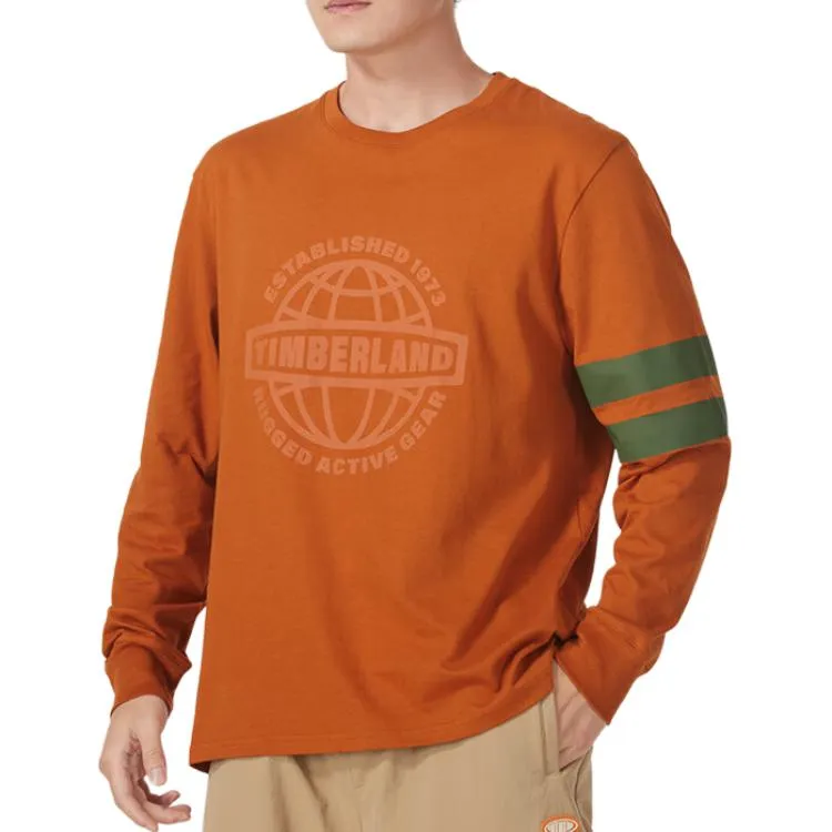 Timberland T Shirt Men's Orange-4