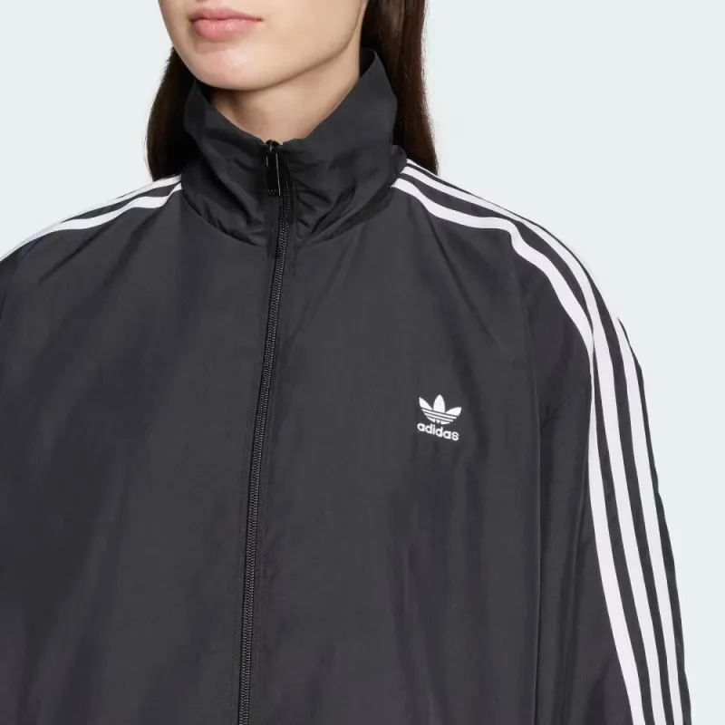 Adidas Women's Adilenium Season 3 Oversized Track Top Black-3