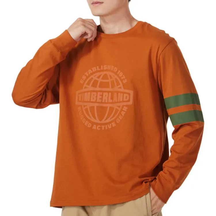 Timberland T Shirt Men's Orange-5