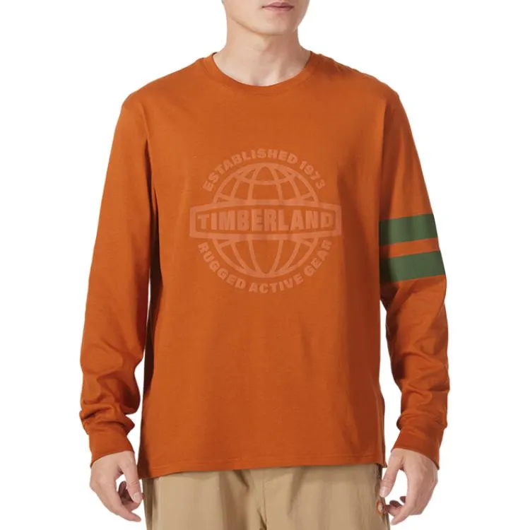 Timberland T Shirt Men's Orange-2