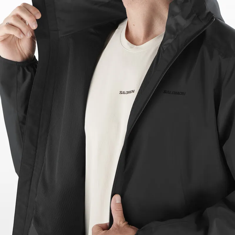 SALOMON Jackets Coats Men's Pitch Black-4