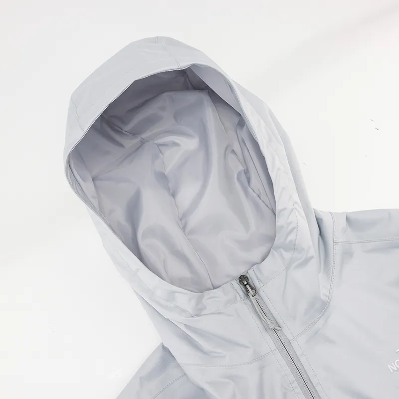 THE NORTH FACE Hiking Waterproof And Windproof Windbreaker Jacket Men's Starlight Gray-1