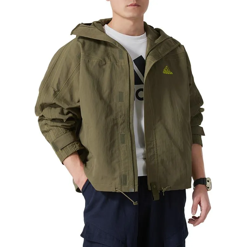 Adidas Jackets Men Army Green-1