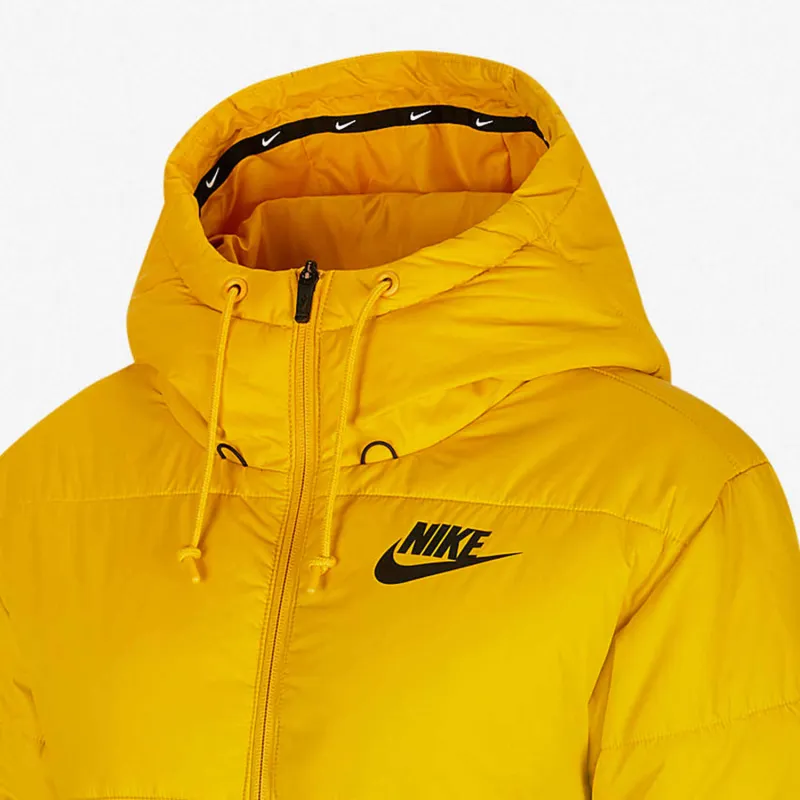 Nike Puffer Jacket Women's Dark Sulfur Yellow-4