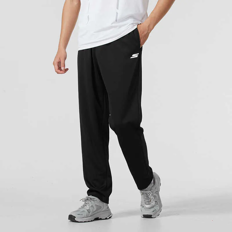Skechers Knitted Sports Pants Men's Smoke Black-2