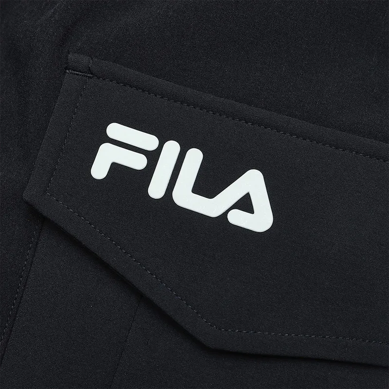 FILA LifestyleORIGINALE Knitted Sports Pants Men's Jet Black-4