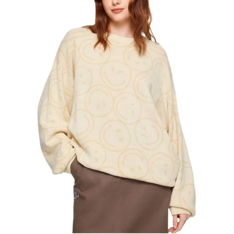 Skechers Sweatshirt Unisex Ecru-4