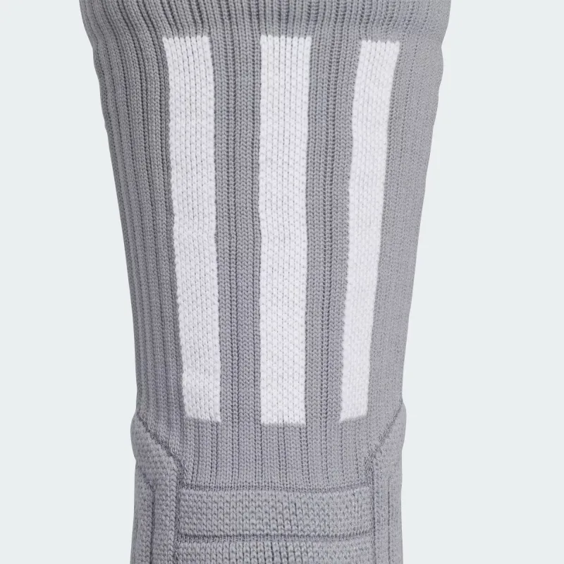 Adidas BASKETBALL CREW SELECT SOCKS Basketball Socks Unisex 1 Pack Light Gray-2