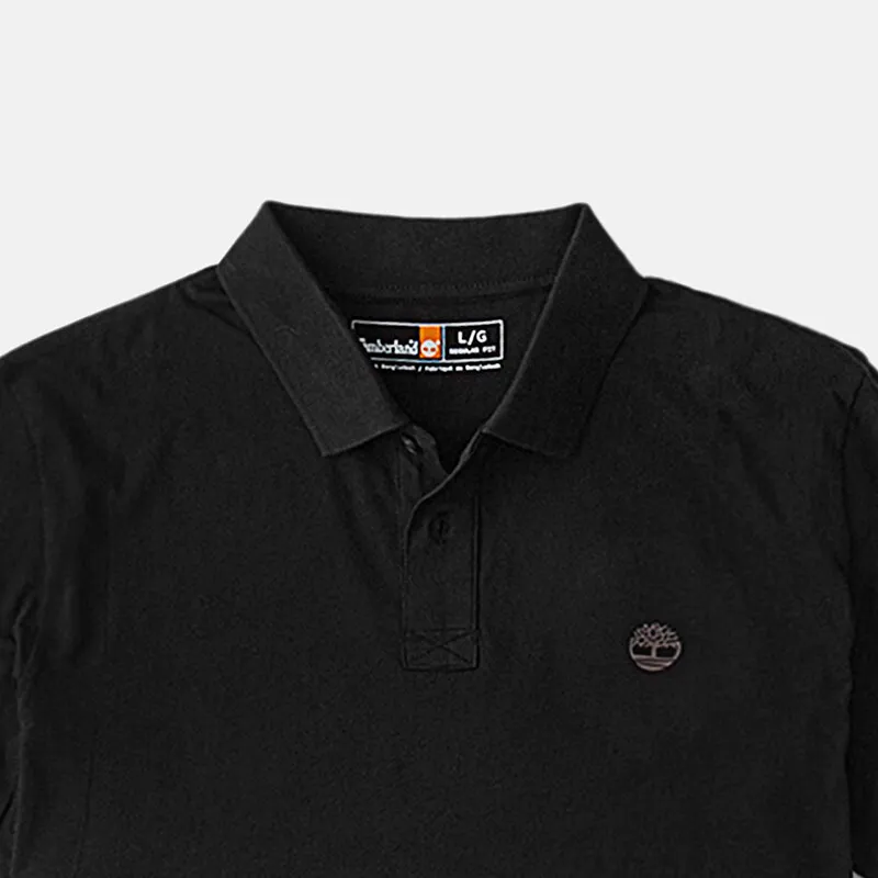 Timberland Polo Shirt Men's Black-2