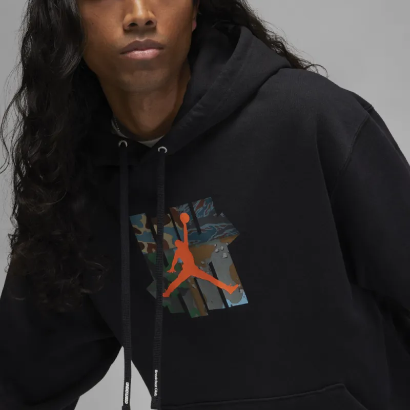 Jordan x Brand×UNDEFEATED Capsule Series, Union Series Sweatshirt Men's Black-4