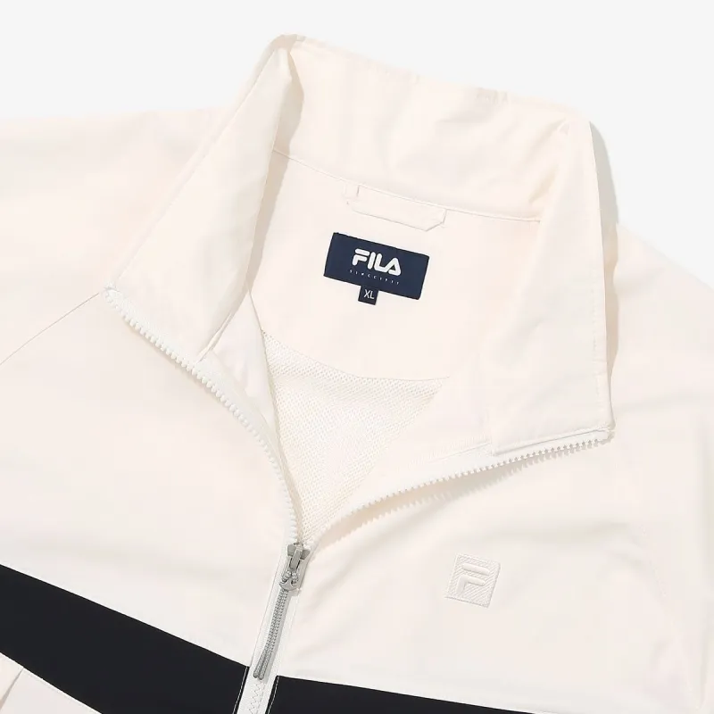 FILA Trench Coat Unisex Sand White-2