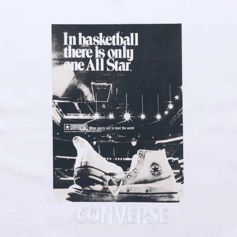 Converse T Shirts Men White-3