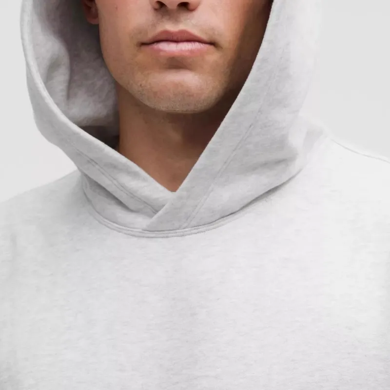 Lululemon Sweatshirt Men's Light Gray With A Hint Of Mixed Colors-2