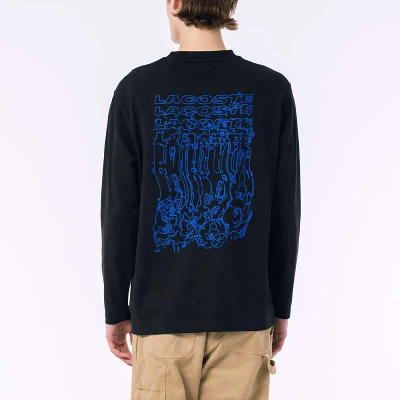 LACOSTE T Shirts Men Black-3