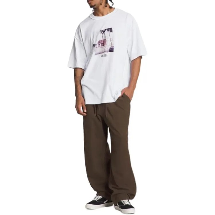 Vans Casual Pants Unisex Brown-1