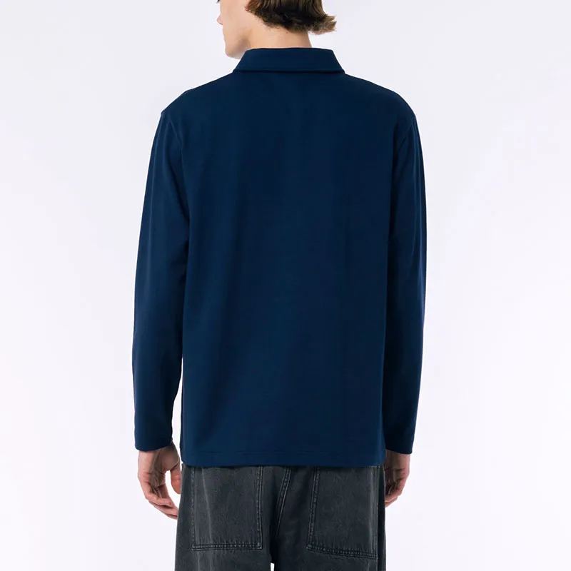 LACOSTE Polo Shirt Men's Marine Blue-3