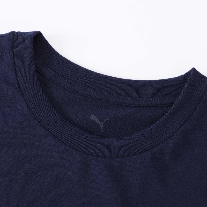 PUMA T Shirts Men Navy Blue-4