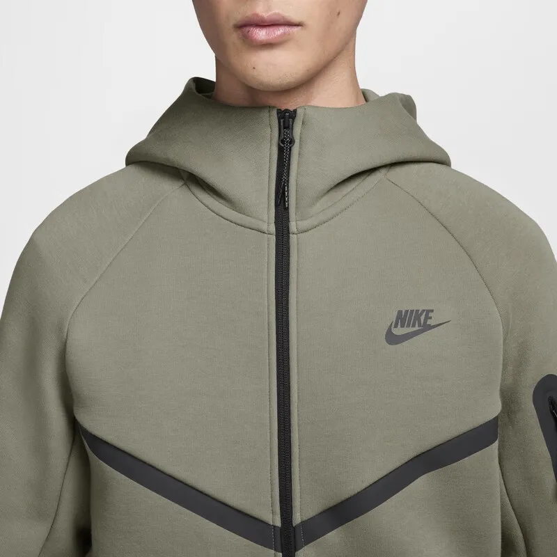 Nike TCH FLC FZ WR Jacket Men's Brown-2