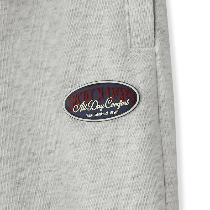 Skechers Knitted Sports Pants Men's Light Heather Gray-2