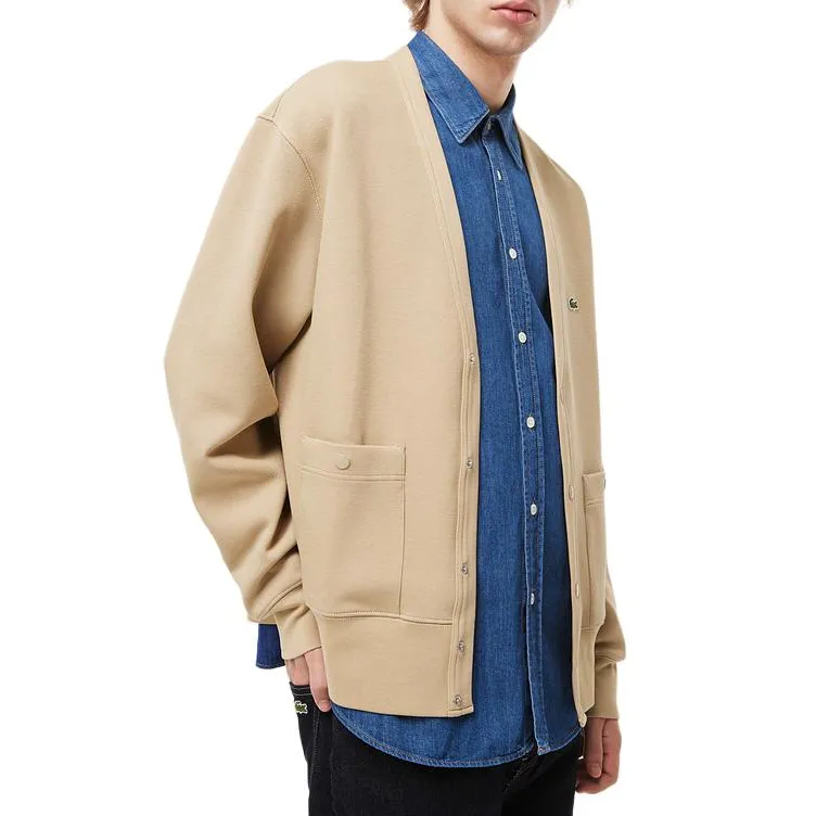 LACOSTE Knitwear Men's Milk Coffee-2
