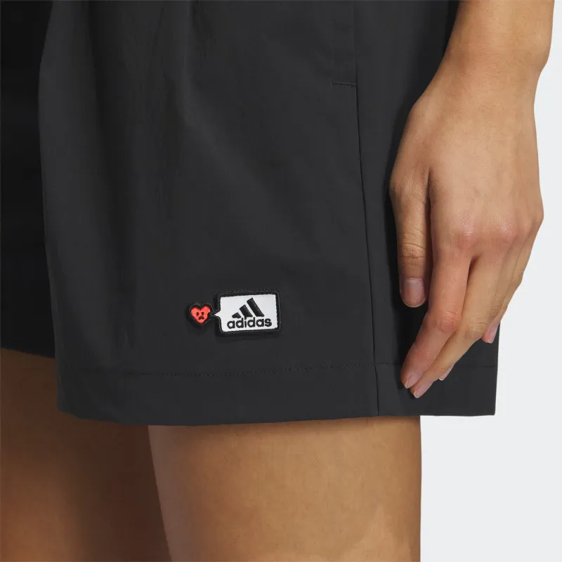 Adidas X SEEBIN Co branded SS23 Casual Shorts Women's Black-4