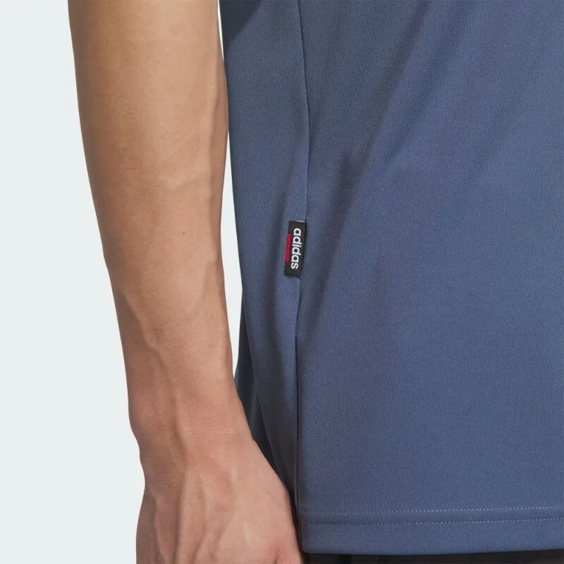 Adidas Polo Shirts Unisex Blue-3