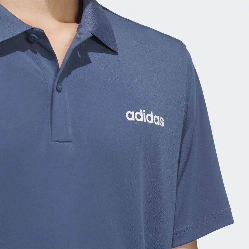 Adidas Polo Shirts Unisex Blue-2