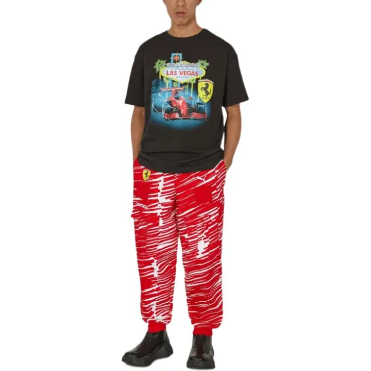 PUMA Scuderia Ferrari T-Shirts Men Black-4