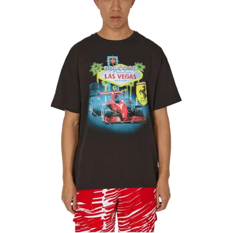 PUMA Scuderia Ferrari T-Shirts Men Black-2