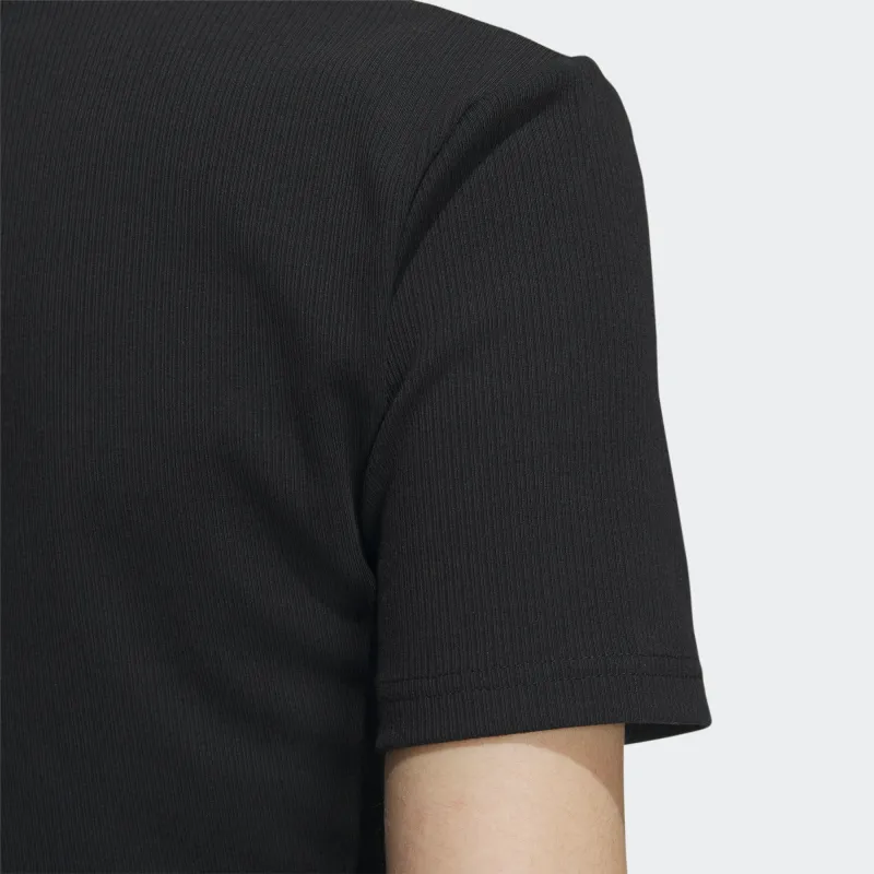 Adidas Originals Hot Girl Collection Home Of Classics Collection Crop Top Women's Black-4