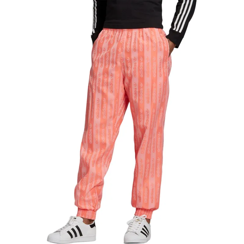 Adidas Originals Casual Pants Men's Orange Pink-1
